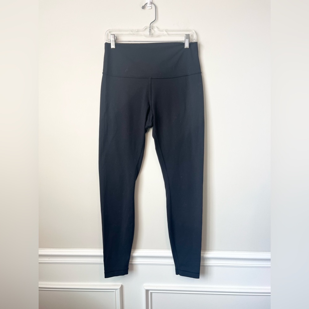 Lululemon black full length active leggings size 10